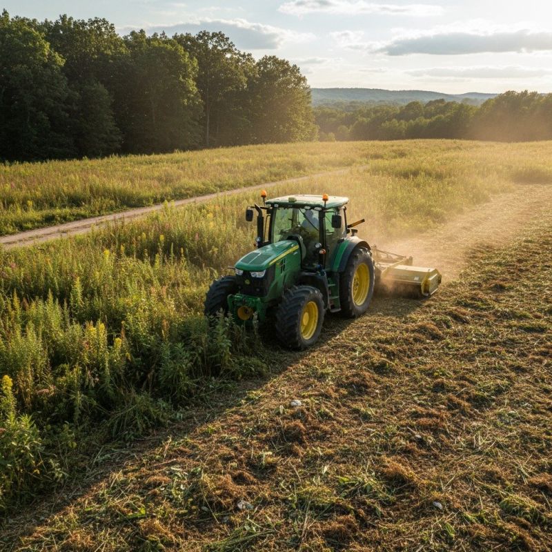 Tractor Mowing in Calvert County, MD